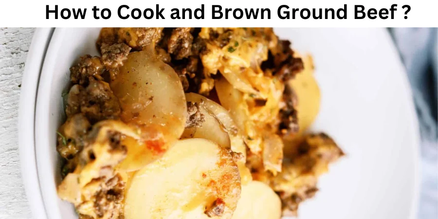 Slow Cooker Cheesy Ground Beef and Potatoes