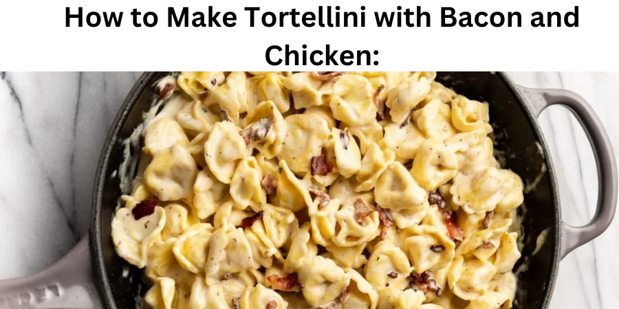 Crockpot Chicken Bacon Ranch Tortellini