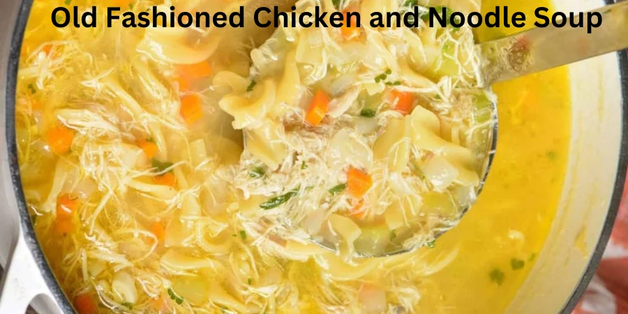 Old-Fashioned Chicken and Noodle