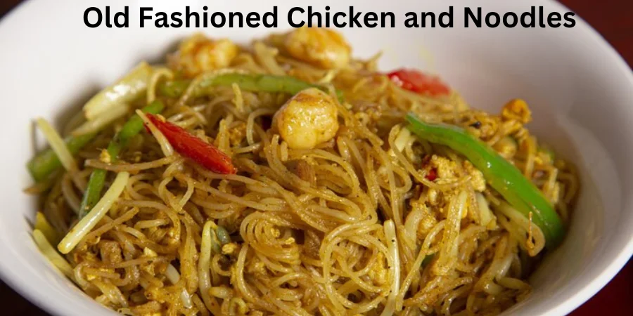 Old-Fashioned Chicken and Noodle